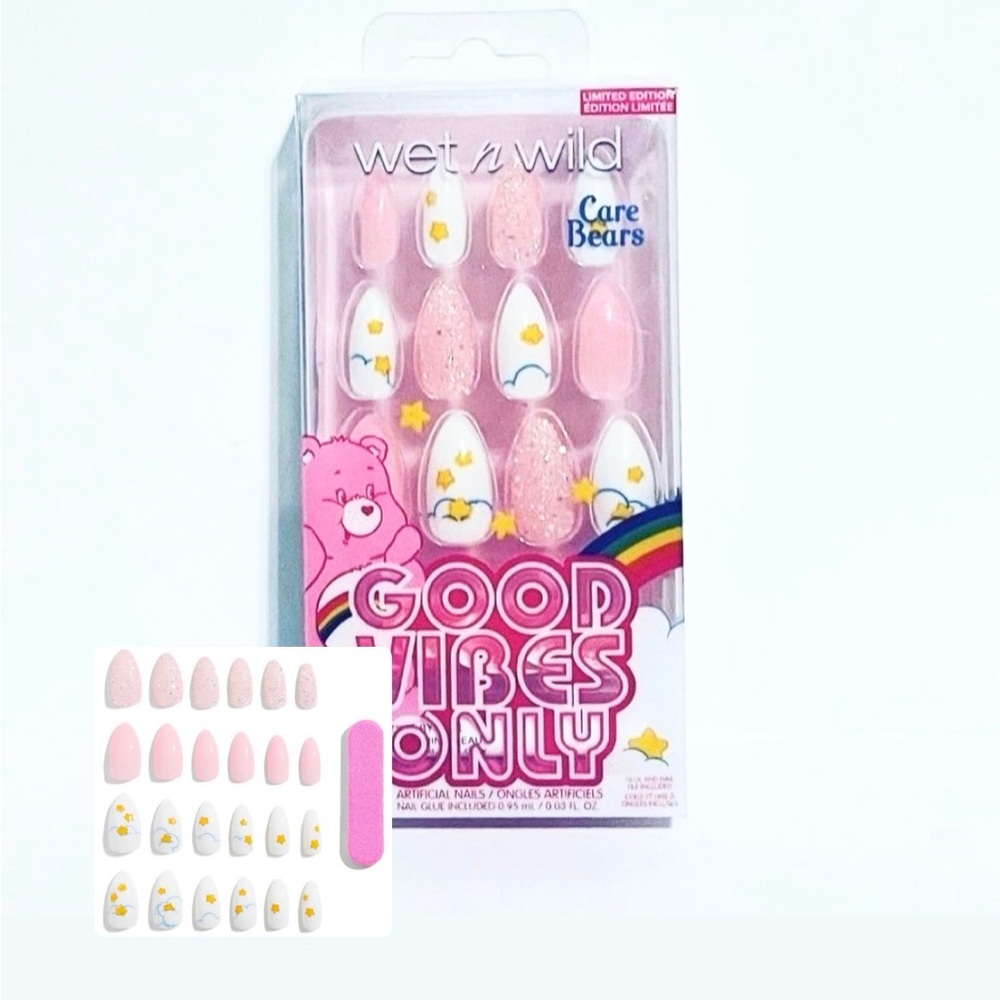Wet n Wild Care Bears Good Vibes Only Artificial Nails